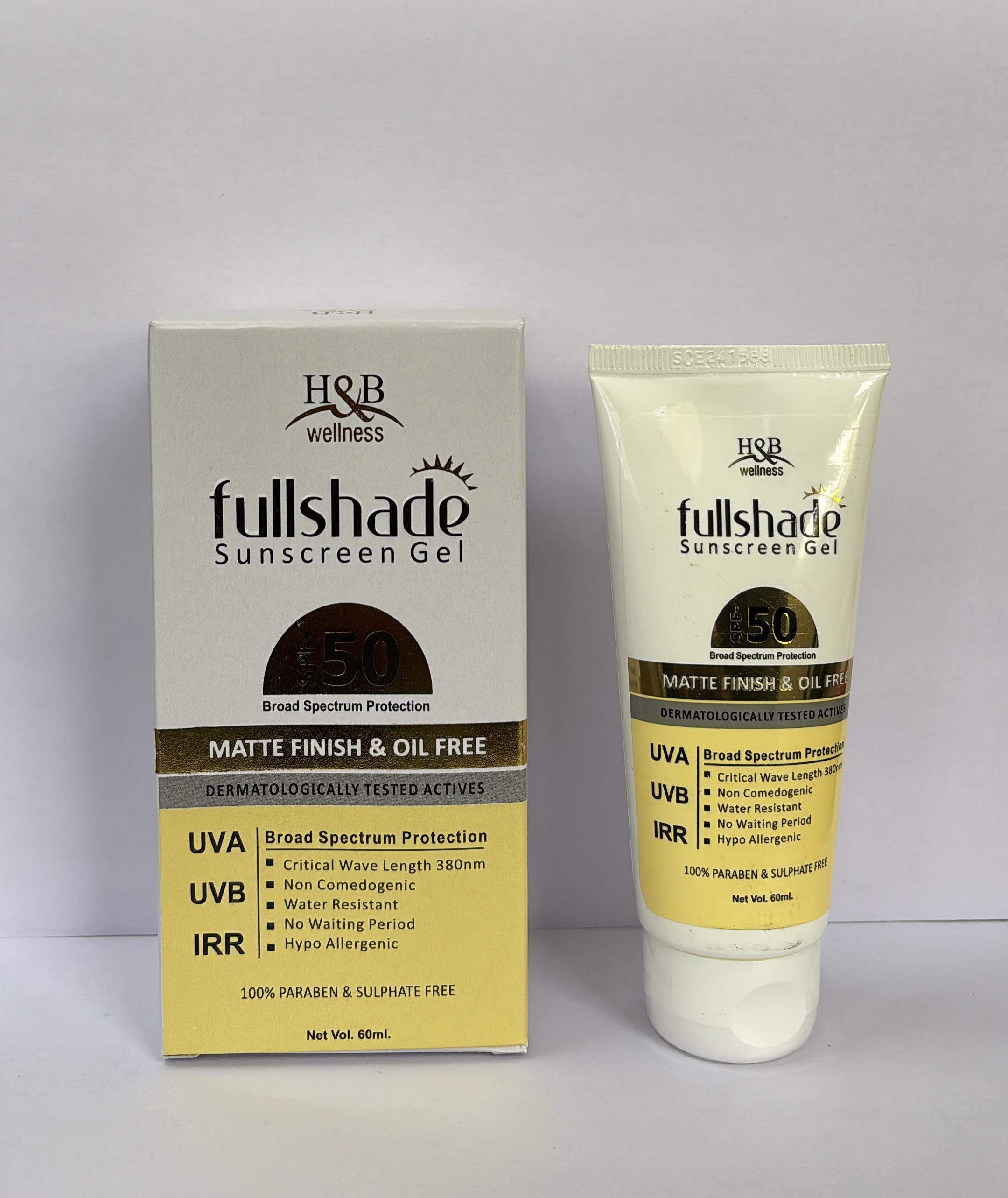 FULLSHADE SUNSCREEN GEL SPF-50 MATTE FINISH